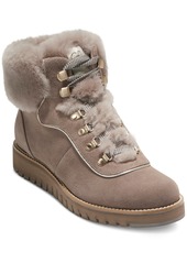 Cole Haan Women's Zerogrand Explore Upstate Hiker Booties - Irish Coffee, Shearling