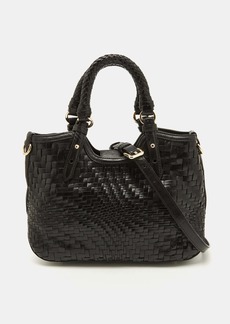 Cole Haan Woven Leather Satchel