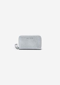 Cole Haan Wristlet Card Case - Silver Size OSFA