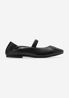 Cole Haan Women's Yvette Maryjane Ballet Flat - Black Size 6