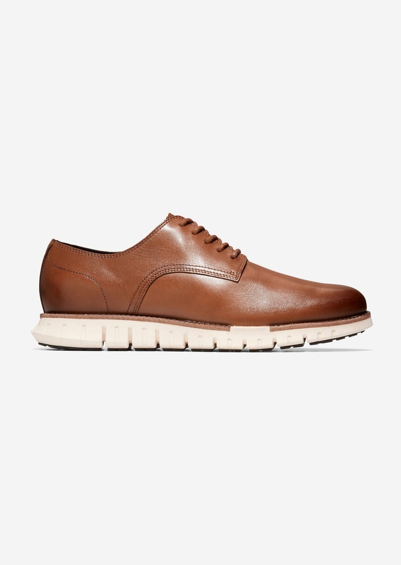 Cole Haan Men's Zerøgrand Remastered Plain Toe Oxford Shoes - Brown Size 9