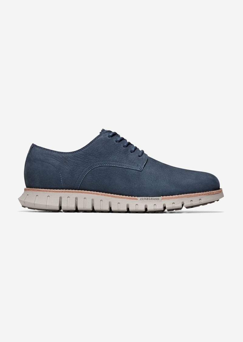 Cole Haan Men's Zerøgrand Remastered Plain Toe Oxford Shoes - Blue Size 12