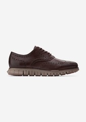 Cole Haan Men's Zerøgrand Remastered Wingtip Oxford Shoes - Brown Size 13