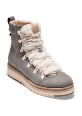 Cole Haan ZeroGrand Lodge Hiker Boot in Wp Charcoal Nubuck at Nordstrom