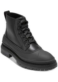 Cole Haan's Men's Stratton Shroud Waterproof Boot - Black/Black WP