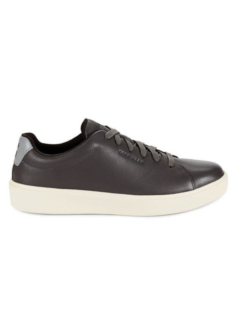 Cole Haan Contrast Sole Leather Sneakers