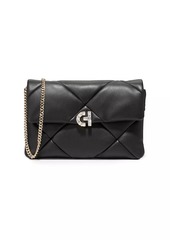 Cole Haan Crystal Quilted Leather Clutch