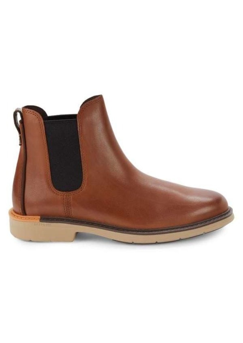 Cole Haan Faux Leather Chelsea Boots