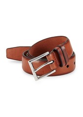 Cole Haan Feathered Edge Leather Belt