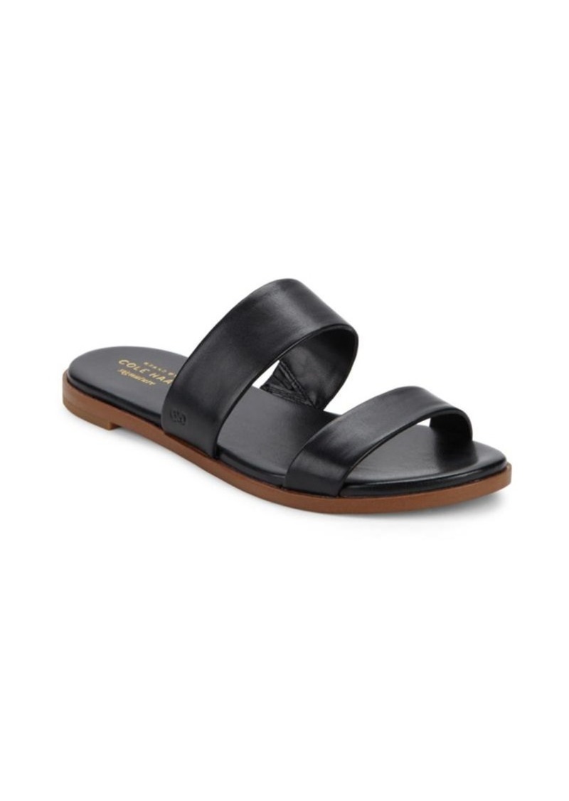 Cole Haan Findra Leather Slide Sandals | Shoes