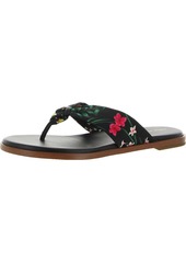 Cole Haan Fiona Womens Floral Slide Thong Sandals