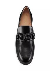 Cole Haan Geneva Chain Leather Loafers