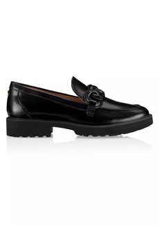 Cole Haan Geneva Chain Leather Loafers