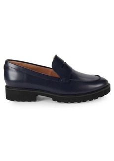 Cole Haan Geneva Leather Penny Loafers