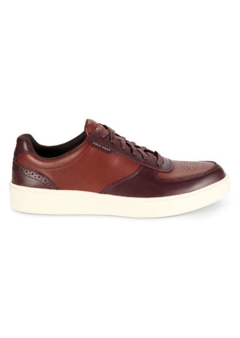 Cole Haan Grand Crosscourt Leather Low Top Sneakers