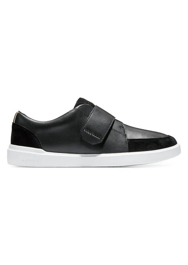 Cole Haan Grand Crosscourt Monk-Strap City Leather Sneakers