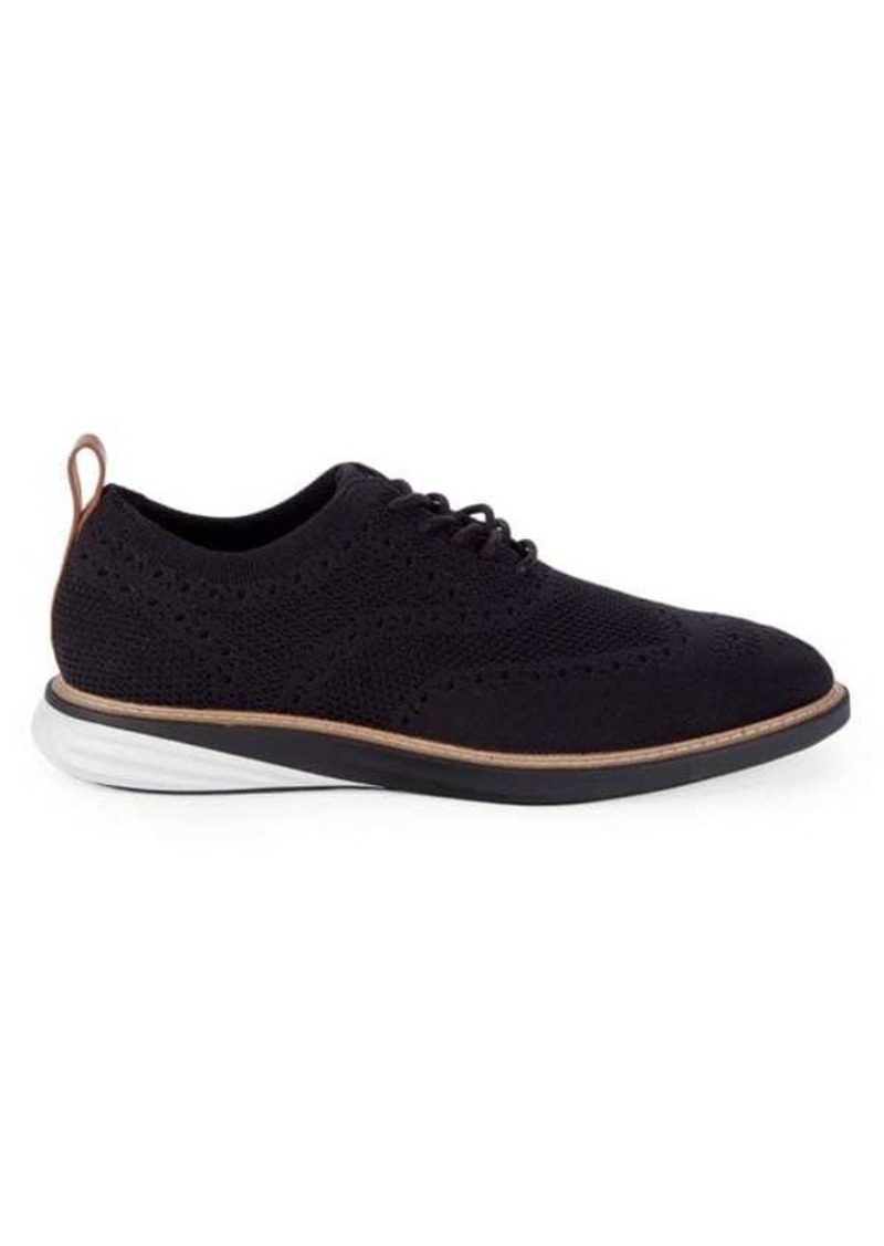 Cole Haan Grande Knit Wing-Tip Oxfords