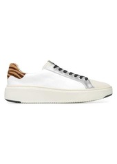 Cole Haan Grandpro Cloudfeel Topspin Leather & Faux Calf Hair Sneakers