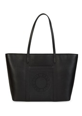 Cole Haan Grandseries Leather Logo Zip Top Tote Bag