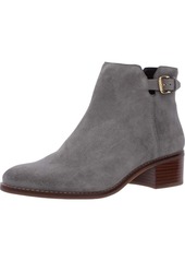 Cole Haan Haidyn Womens Suede Block Heel Booties