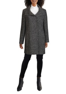 Cole Haan Herringbone Wool-Blend Coat