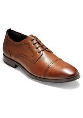 Cole Haan Jefferson 2.0 Grand Cap Toe Derby in British Tan at Nordstrom