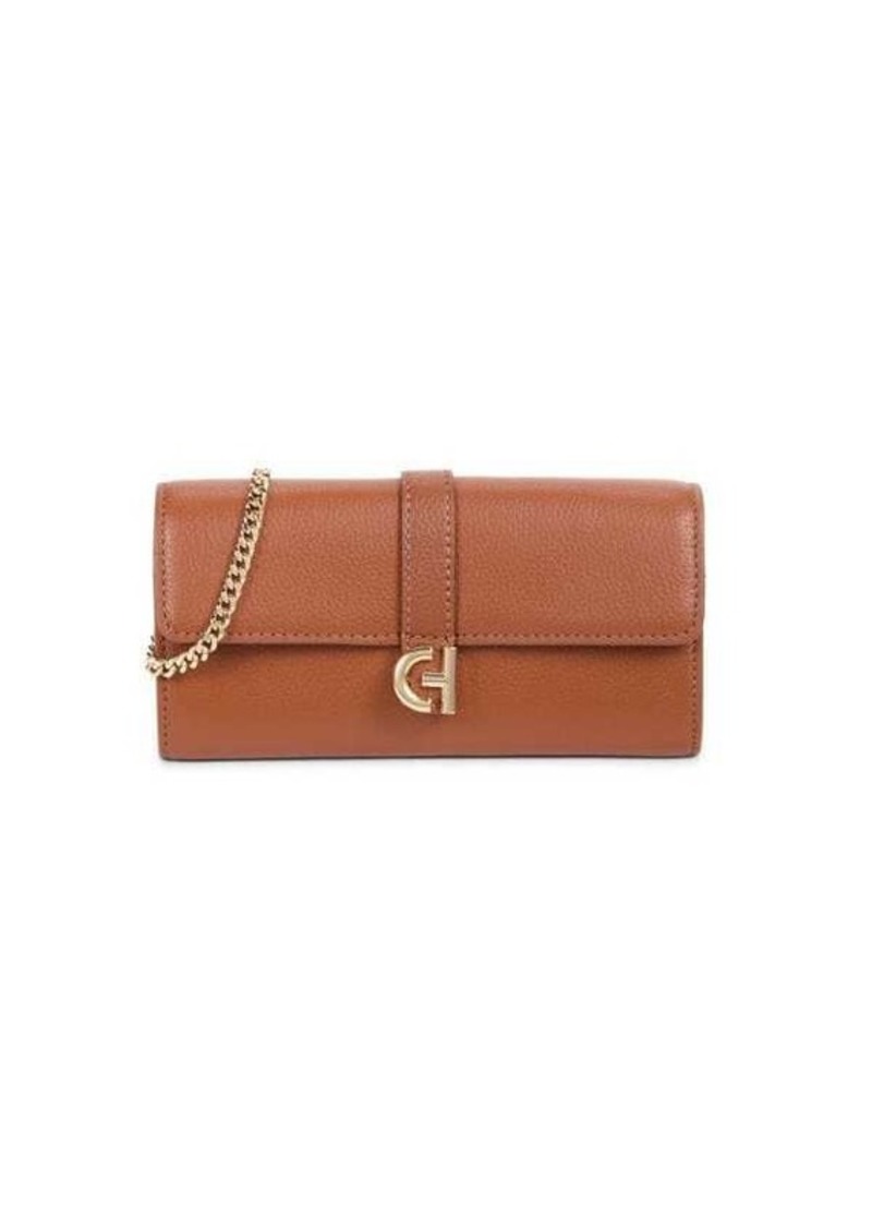 Cole Haan Leather Wallet On Chain