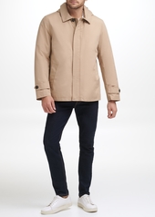 Cole Haan Men's Classic Hooded Rain Jacket - Tan