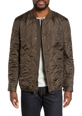 Cole Haan Quilted Water Resistant Jacket in Olive at Nordstrom
