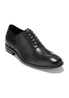 Cole Haan Men's Sawyer Leather Captoe Oxford Shoes - Black