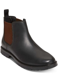 Cole Haan Midland Lug Mens Leather Round Toe Chelsea Boots