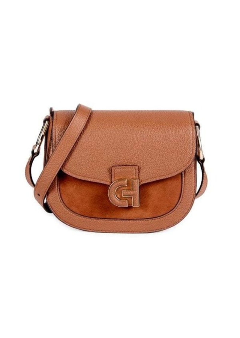 Cole Haan Mini Clas Leather & Suede Crossbody Bag