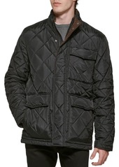 Cole Haan Mockneck Quilted Field Jacket