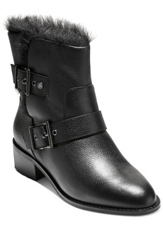 Cole Haan Neela Womens Slip On Leather Ankle Boots