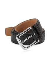 Cole Haan Perforated Leather Belt