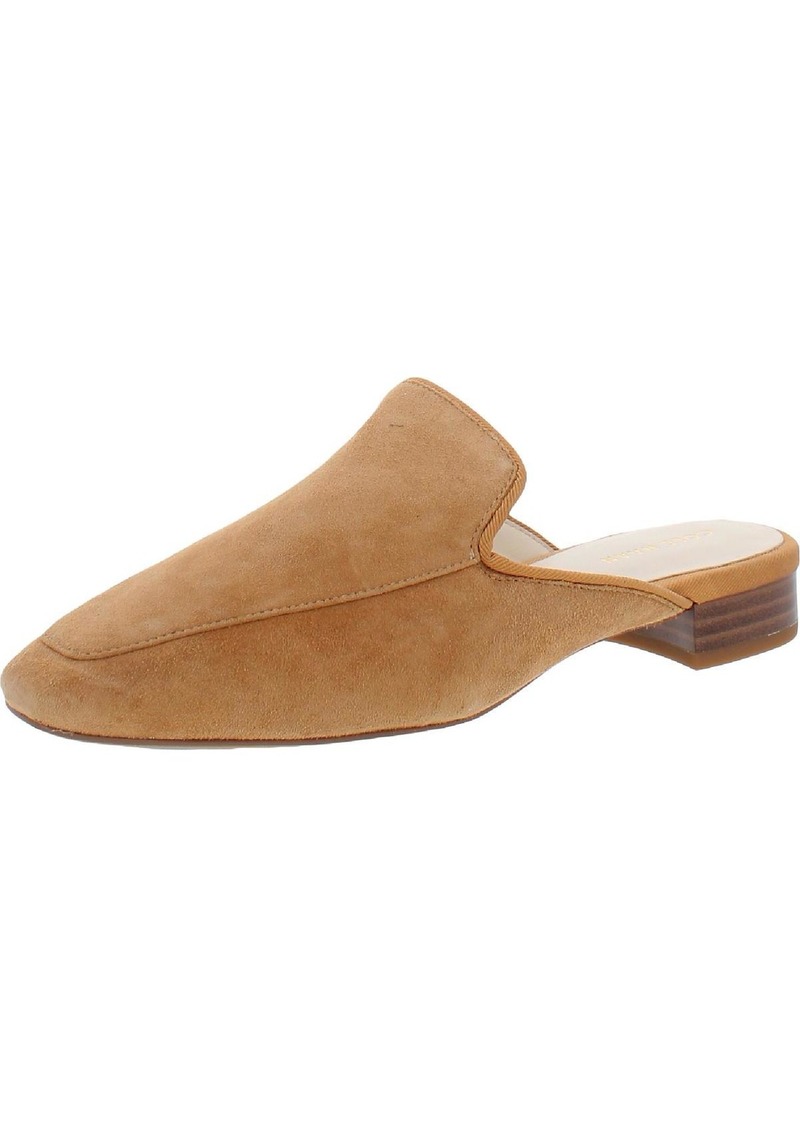 Cole Haan Perley Womens Leather Slip On Mules