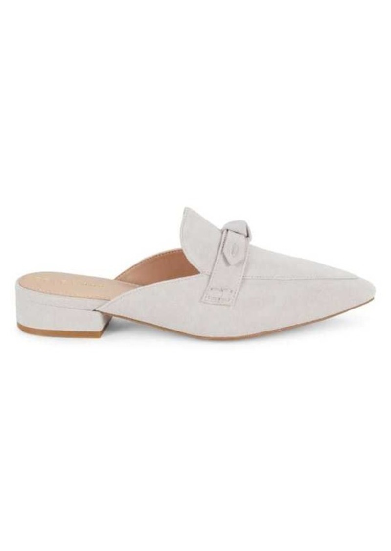 Cole Haan Piper Point Toe Suede Mules