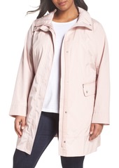 Cole Haan Signature Cole Haan Water Resistant Rain Jacket in Canyon Rose at Nordstrom