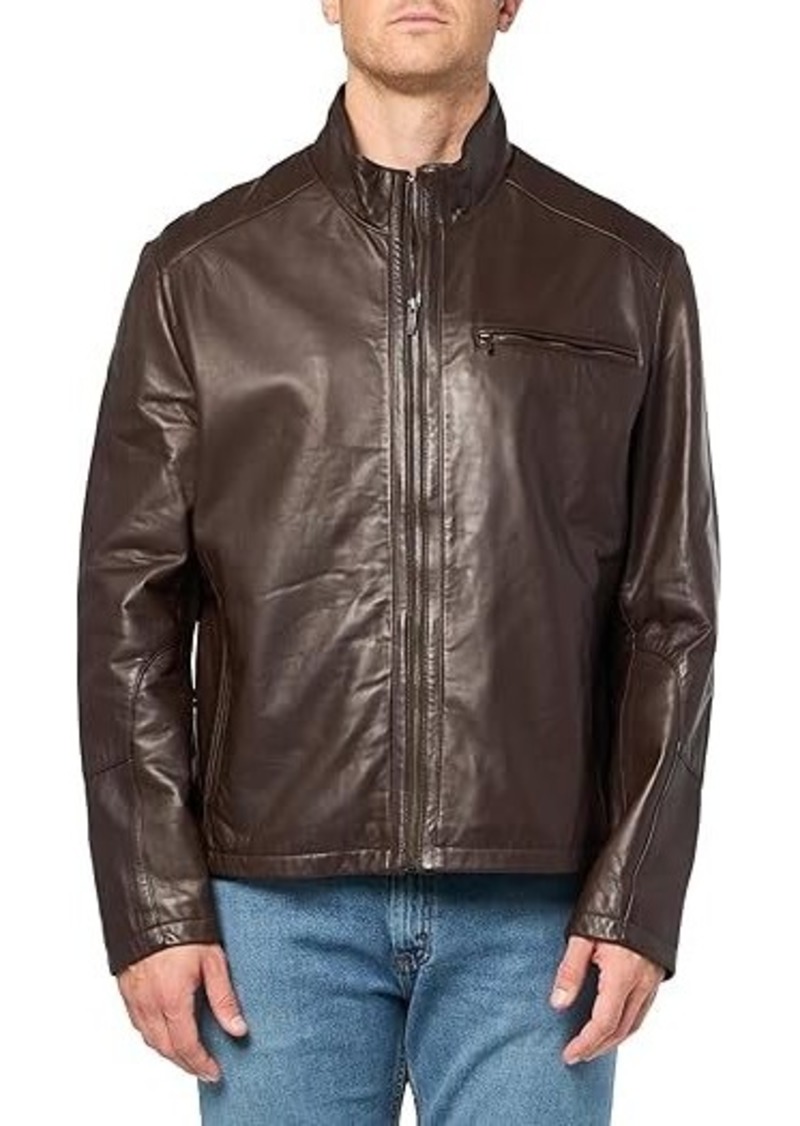 Cole Haan Smooth Lamb Jacket