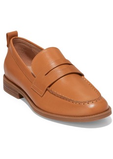 Cole Haan Stassi Womens Leather Penny Loafers