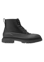 Cole Haan Stratton Shroud Leather Lug-Sole Boots