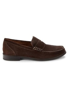 Cole Haan Suede Penny Loafers