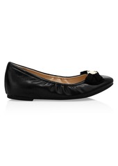 Cole Haan Tali Bow Leather Ballet Flats