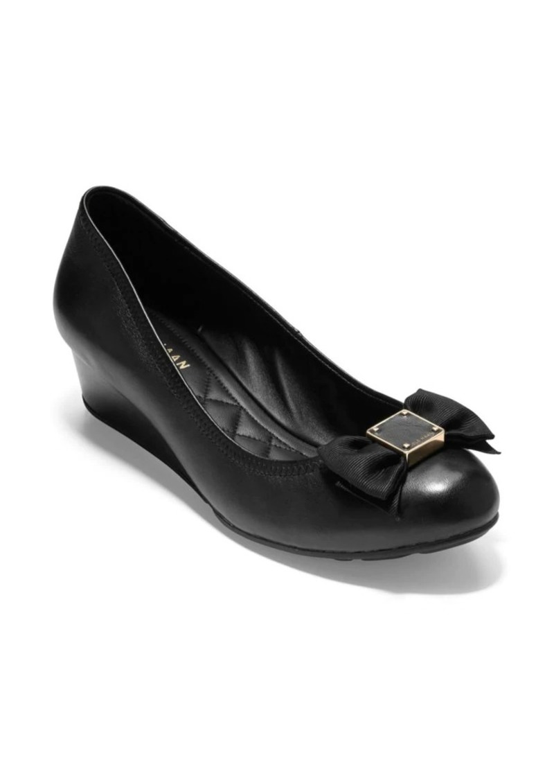 Cole Haan Tali Bow Wedge Pumps | Shoes