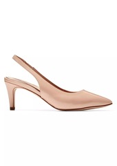 Cole Haan Vandam Leather Slingback Pumps