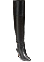 Cole Haan Vandam Womens Leather Pointed Toe Over-The-Knee Boots