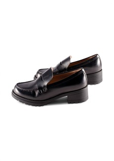 Cole Haan Women's Camea Lug Loafer In Black Leather