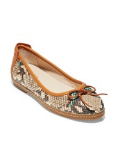 Cole Haan Cloudfeel All Day Ballet Flat in Berta Crafted Snake Print at Nordstrom