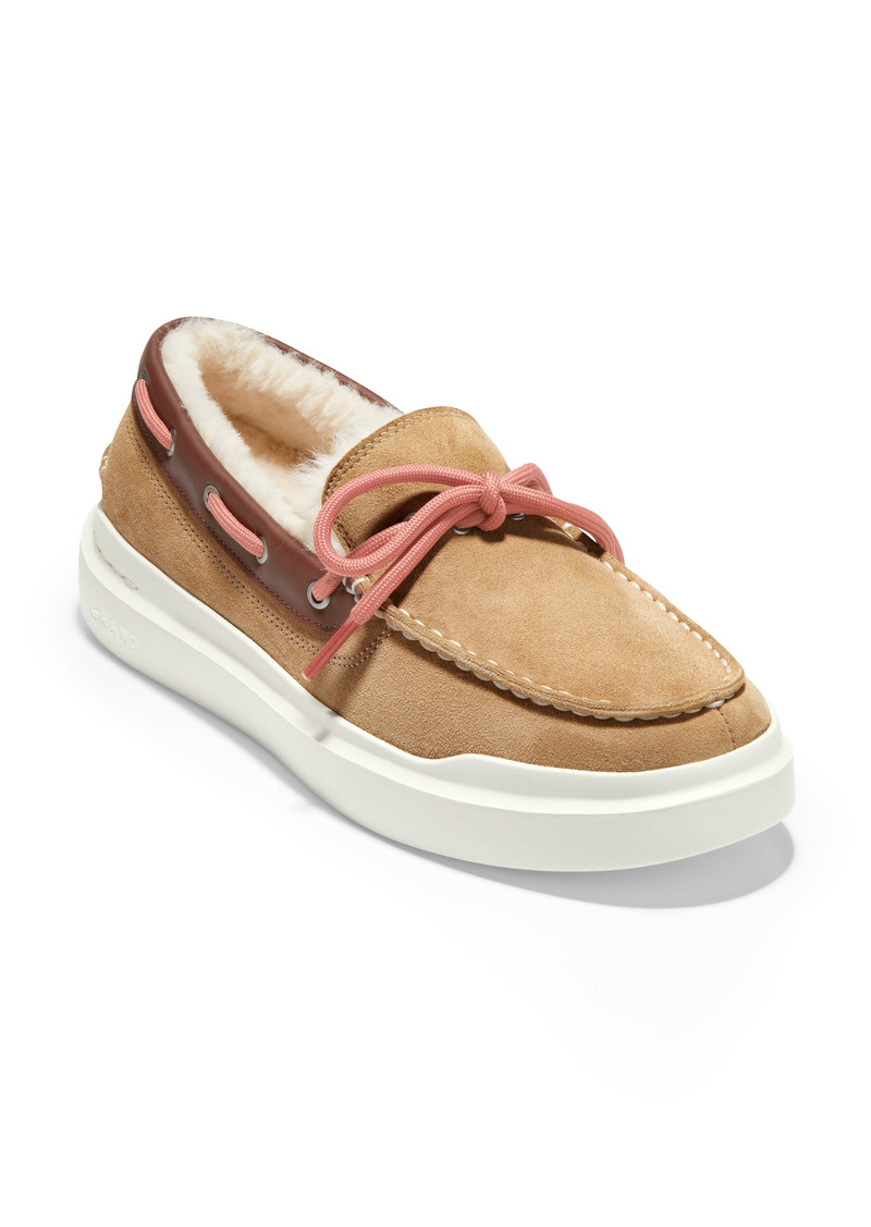 Cole Haan Grandpro Rally Boat Shoe in Hickory/Ivory at Nordstrom