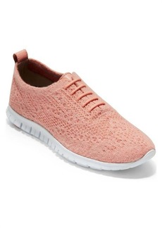 Cole Haan Women's Zerogrand Stitchlite Wool Oxford Sneakers In Coral Almond Heather
